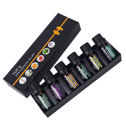 6 Unidades Óleo Perfume Retro Conjunto 2