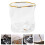 1 Stuk Transparant Whiskeyglas Creatieve Bierpul Goud 5