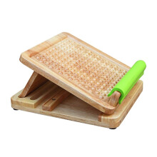 Foot Rest Foot Hammock Non-Slip Pine Foot Stool Under-Desk Ergonomic For Home Office Travel Color B
