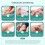 Hydrocolloid Plaster Cuttable Width 5 Cm Length 5 M Waterproof Wound Plaster For Light Exudate Wounds Blisters 5