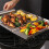 Griddle Quadratische 2-in-1 Grill Und Gemüseplatte Antihaft 3