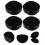 4Pcs Portable Cosmetic Brush Cleaning Cases 2