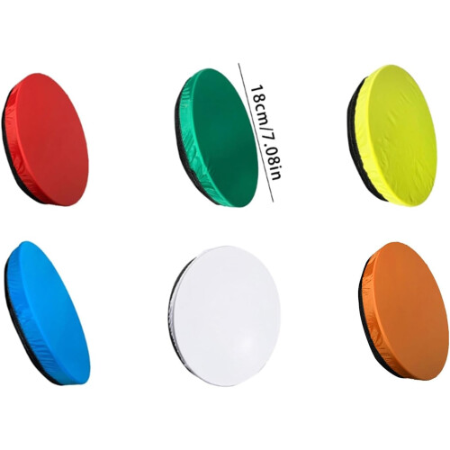 Soft Light Diffuser Sock Studio Mount 18cm Standard Reflectors Compatibility Protective Covers Modifier 1