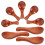 8Pcs Small Wooden Spoons For Matcha Coffee Ice Cream Scooping 1