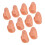 10Pcs Manicure Practice Finger Stand Nail Art Training Model 11