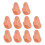 10Pcs Manicure Practice Finger Stand Nail Art Training Model 1