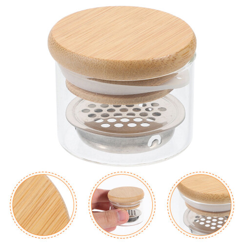 2Pcs Glass Nail Cup Replaceable Bowl For Nail Art Manicure Care 2