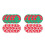 16 Pcs Christmas Round Felt Nonslip Cup Pads 3