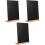 3 Sets Standing Chalkboard Multi-Functional Display Sign 5