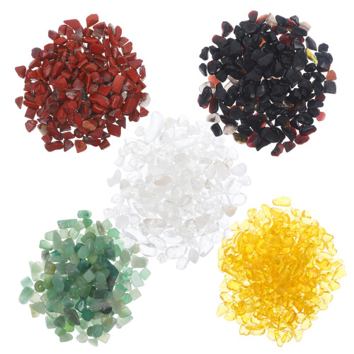 One Set Of Irregular Crystal Stones For Fish Tank Decor