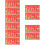 300 Pcs Chinese New Year Red Envelopes Rabbit Year Mixed Style 11