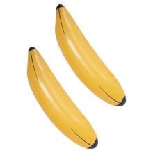 2Pcs Inflatable Banana Decorations For Pool Party And Fruit Themes