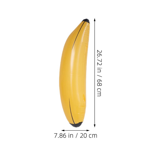 2Pcs Inflatable Banana Decorations For Pool Party And Fruit Themes 2