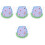 4Pcs Chicken Saddle Apron For Hens 5