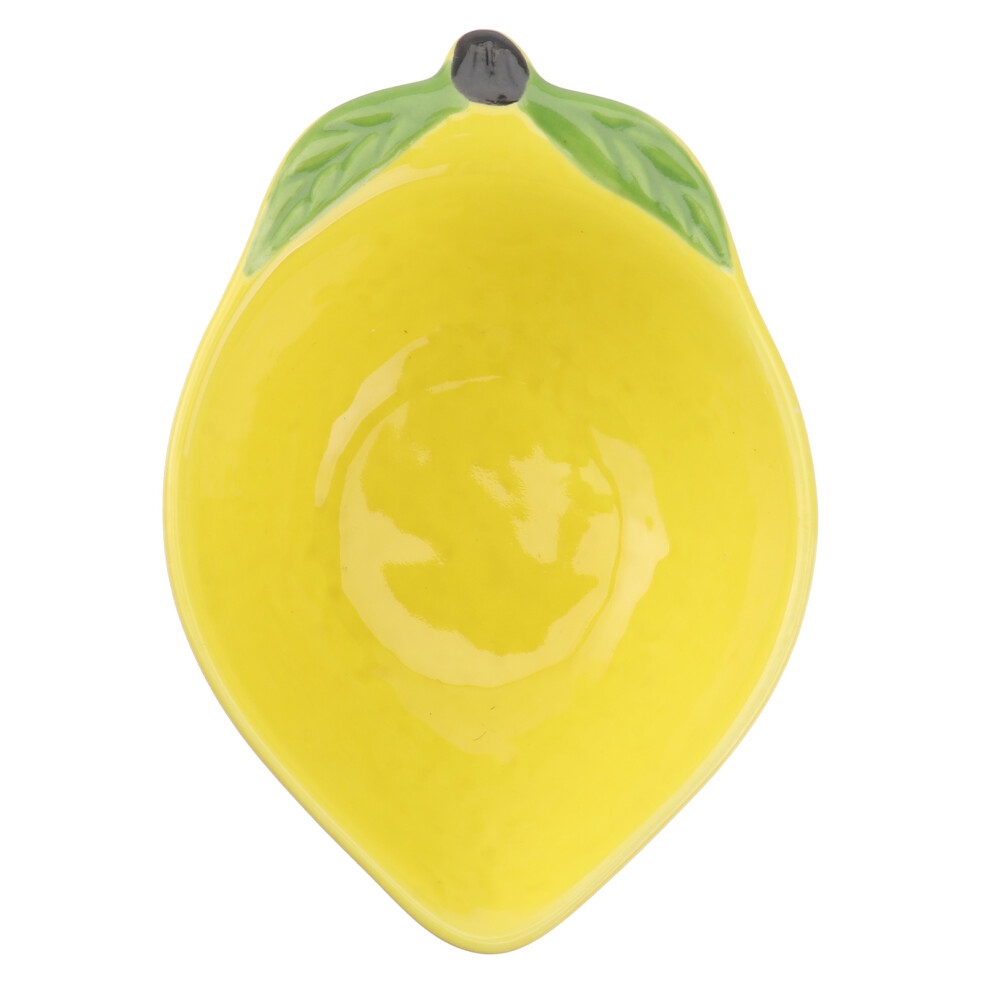 Ceramic Dessert Bowl For Snacks Fruit Salad Dried Fruit Platter Lemon-image-OPC-PKXGD9Q-NEW