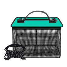 Fishing Protections Live Fish Bucket Folding Fishing Net Portable Mesh Net Storage Cage Enduring