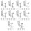 L Shape Louver Curtain Brackets Durable Household Accessory 7
