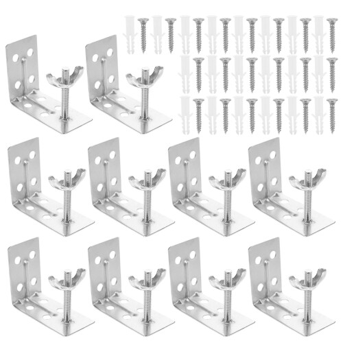 L Shape Louver Curtain Brackets Durable Household Accessory 1