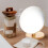 Flexible Wooden Round Vanity Mirror With Stand 3