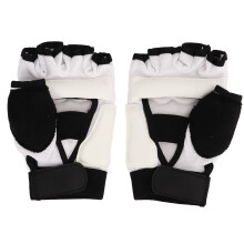 Atmungsaktive Daumenfrei Taekwondo-Handschuhe für Kampfsport und Boxen M