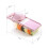 Kitchen Multi-Functional Chopper Set For Vegetables And Fruits Pink 4