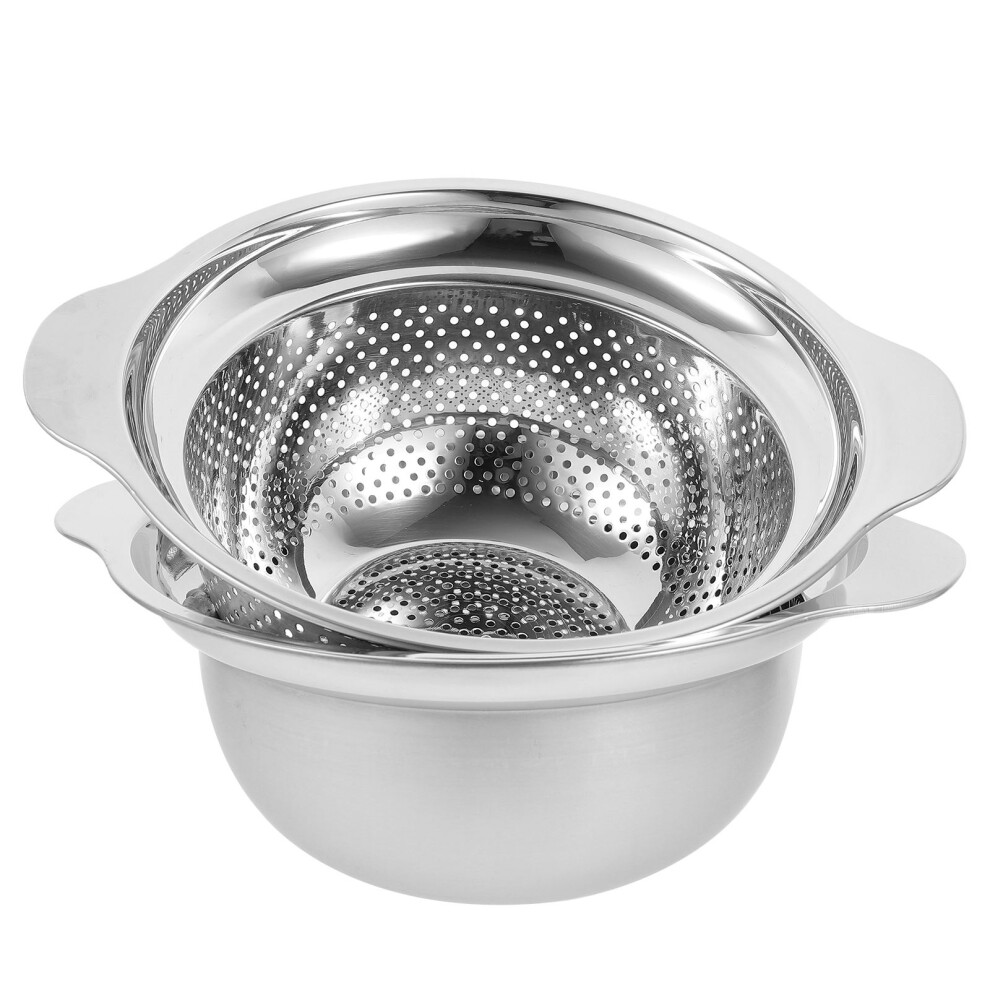 Stainless Steel Drainer And Mixing Basket Colander For Home-image-OPC-PKXGGHT-NEW