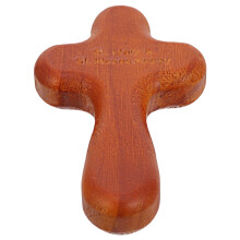 Handcrafted Wooden Cross For Tabletop Decor And Religious Gifts