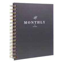 daily financial planner notepad with dividers for tasks school work