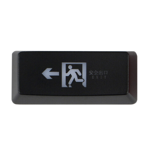 Replacement Enter Key Pattern Shine Through Mechanical Keyboard Key