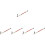 5Pcs Wooden Handle Multi-Use Orchestra Concert Conductor Baton 5