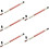 5Pcs Wooden Handle Multi-Use Orchestra Concert Conductor Baton 11