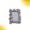2 Pcs Resin Ginkgo Leaf Photo Frame For Home Office Decor Silver 11