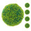 20 Pcs Artificial Topiary Ball Greenery Spheres 1.2 Cm Light Green 1