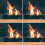 6pcs colored flame powder for camping bonfire party use 8