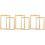 6 Pcs Wooden Screen Printing Frame Professional 6