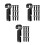 30 Pcs Headlamp Clips For Hard Hat Light 10