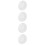 4Pcs Ceiling Medallion Decor Light Fixture Pendant Accessory 10