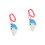 2Pcs Musical Beginner Ocarina Practice Conch Shape 6-Hole Instrument 4
