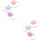 6 Pcs Mini Retractable Tape Measure For Body Measurement 8