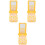 3 Sets Leakproof Organizer Portable Container 5