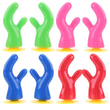 16 Pcs Motorcycle Decor Antlers (Green Red Pink Blue)