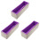 3Pcs Flexible Rectangular Soap Loaf Silicone Mold With Wooden Box 2
