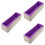 3Pcs Flexible Rectangular Soap Loaf Silicone Mold With Wooden Box 6