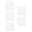 100 Pcs Tummy Liners For Sweat Rash Non-Woven Absorber Pads 9