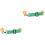 2Pcs Adjustable Wear-Resistant Pet Door Stopper Strap With Latch 3
