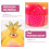 Pomegranate Nail Dappen Dish Crystal Cup With Lid 6