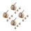 16Pièces Roulettes Universelles Beige Pour Lit Poussette 4