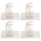 20 Pcs Adhesive Curtain Rod Bracket Wall Mount Holder Hooks 1
