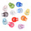 112 Pcs Plastic Spring Cord Locks Drawstring Clips Toggle Stoppers 1
