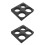 2Pcs Multi Holes Foam Cup Holder Tray For Drink Carrier Takeout 7